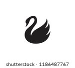 Swan Logo And Symbol Vector