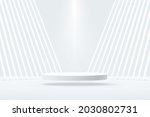 vector 3d abstract studio room... | Shutterstock .eps vector #2030802731