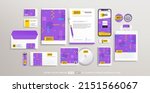 business stationery brand... | Shutterstock .eps vector #2151566067