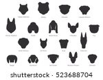 Vector Silhouette Of Dog Breeds ...