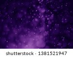 Bokeh Purple Proton Background...