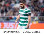 Small photo of WARSAW, POLAND - 14 SEPTEMBER, 2022: UEFA Champions League match, FC Shakhtar Donetsk - Celtic FC 1:1, o.p: Cameron Carter-Vickers of Celtic
