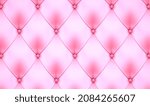 pink leather upholstery texture ... | Shutterstock .eps vector #2084265607