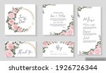 vector floral template for... | Shutterstock .eps vector #1926726344