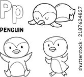 Alphabet Animal Penguin Set For ...
