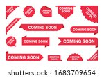 coming soon. a set of banners... | Shutterstock .eps vector #1683709654