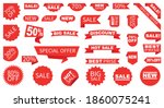 sale label collection set. set... | Shutterstock .eps vector #1860075241