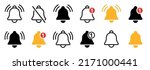 Notification Bell Icon Set....