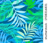 botanical seamless pattern... | Shutterstock .eps vector #1938316831