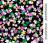 ditsy flower seamless pattern.... | Shutterstock .eps vector #2024902034