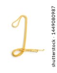 gold neck weighs about 0.5... | Shutterstock . vector #1449080987