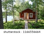 Finnish Wooden Lakeside Cabin ...