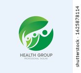 health group vector logo design ... | Shutterstock .eps vector #1625878114