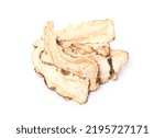 Small photo of Chinese herbal medicine - Angelica on a white background