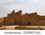 Small photo of Riyadh Saudi Arabia Mar 11 2023: Al Diriyah old capital . Diriyah ruins - Saudi culture. National day