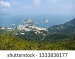 Small photo of Drop-dead gorgeous views of Shek O Bay from Dragon's Back hiking trail at Shek O, Hong Kong.