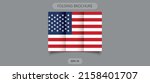 american flag vector image.... | Shutterstock .eps vector #2158401707