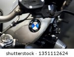 Close Up Of A Bmw Logo On...