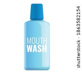cosmetic mouthwash icon.... | Shutterstock .eps vector #1863582154