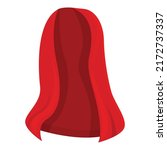 kind red cloak icon cartoon... | Shutterstock .eps vector #2172737337