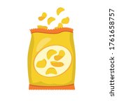 Bag Of Chips Vector...