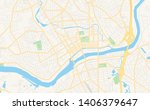 empty vector map of lawrence ... | Shutterstock .eps vector #1406379647