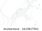 bright vector map of dupnitsa ... | Shutterstock .eps vector #1613817961