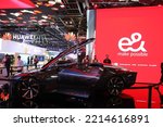 Small photo of Dubai, United Arab Emirates - October 10-14, 2022: eand (formerly Etisalat telecome) exhibitor stand at 'GITEX Global 2022' - the largest tech show in the world - held at Dubai World Trade Centre.