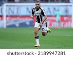 Small photo of Gerard Deulofeu of Udinese Calcio during the Serie A match beetween Ac Milan and Udinese Calcio at Stadio Giuseppe Meazza on August 13, 2022 in Milano, Italy .