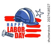 happy labor day. people... | Shutterstock .eps vector #2027418527