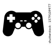 game controller icon design.... | Shutterstock .eps vector #1579109977