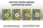 mixture of acrylic paints.... | Shutterstock .eps vector #1314554744