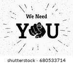 We Need You Concept Vector...