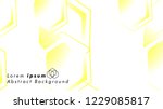 abstract. embossed hexagon  ... | Shutterstock .eps vector #1229085817