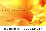 abstract vector triangle... | Shutterstock .eps vector #1293124054