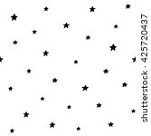seamless pattern with stars.... | Shutterstock .eps vector #425720437
