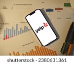 Small photo of Munich, Bavaria, Germany - March 31 2023: Yelp is a leading online platform offering reliable reviews and ratings for businesses globally. It enables consumers to make informed decisions