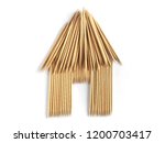 House Made Of Toothpicks...