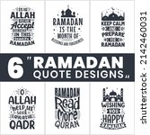 ramadan design bundle  islamic... | Shutterstock .eps vector #2142460031