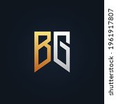 bg letter concept logo design | Shutterstock .eps vector #1961917807