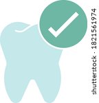 dental checkup design ... | Shutterstock .eps vector #1821561974
