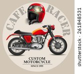 Cafe Racer Style Motorbike With ...