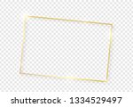 gold shiny glowing vintage... | Shutterstock .eps vector #1334529497