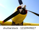 The Yellow Propellor Of An Old  ...