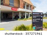 Small photo of Shepparton, Australia - December 30, 2015: Goulburn Valley Health operates a 300 bed acute and extended care hospital facility in Shepparton, including the Eyre/Tynan Emergency Department.
