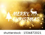 merry christmas and happy new... | Shutterstock .eps vector #1536872021