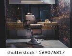 Stylish Vintage Barber Chair In ...
