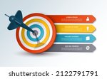 target infographic template... | Shutterstock .eps vector #2122791791