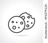 Browser Cookie Icon. Vector...
