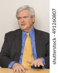 Small photo of WASHINGTON, DC, USA - JANUARY 27, 2005: Newt Gingrich, former Speaker of the U. S. House of Representatives.